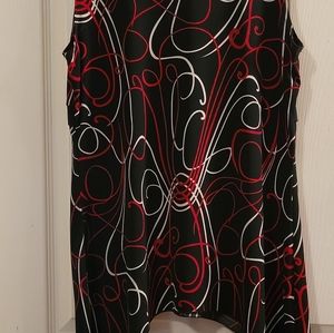 Women nearly new a symmetrical blouse